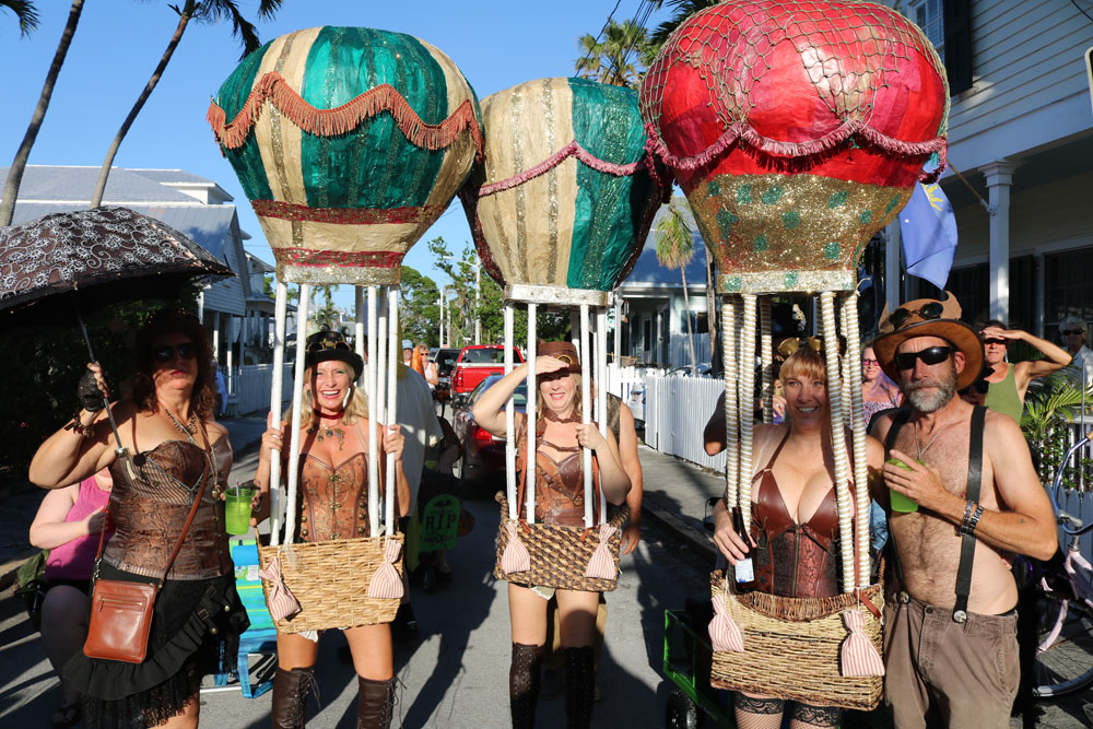 Masquerade March 2017 photo - Duval Street, Key West